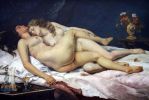 G.Courbet 'pigrizia e lussuria' 1863